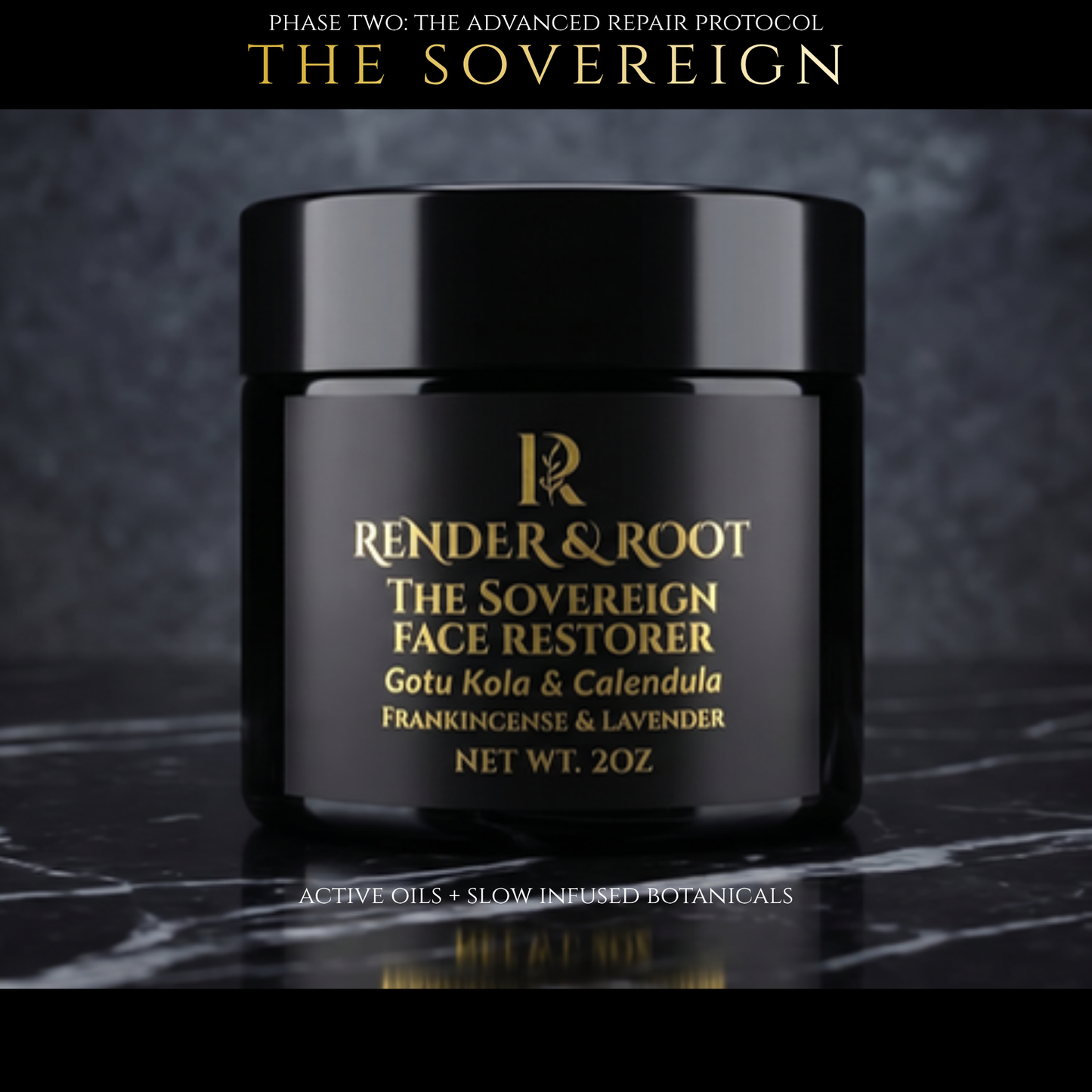 The Sovereign | High-Concentration Face Restorer — Precision Infusion for Deep Wrinkle & Elasticity Restoration