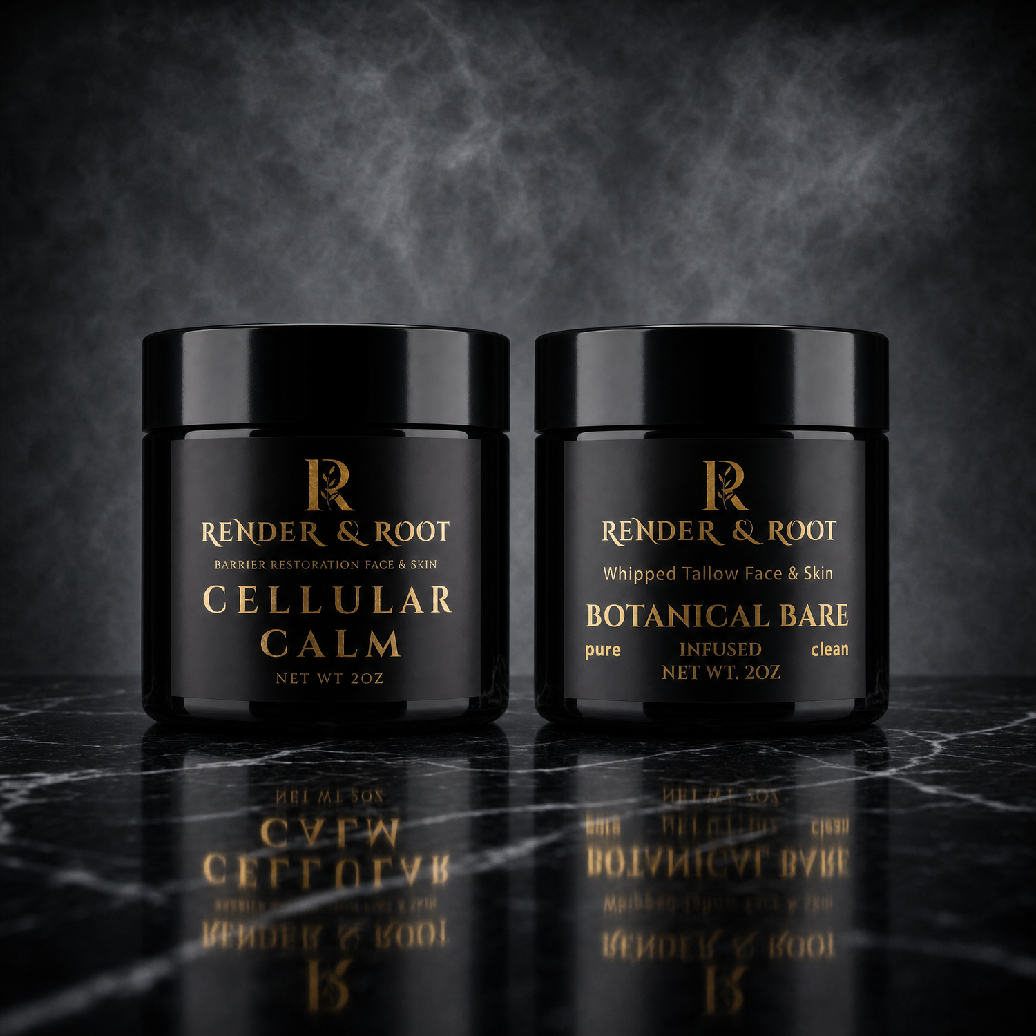 Render & Root Reset Kit with Cellular Calm and Botanical Bare