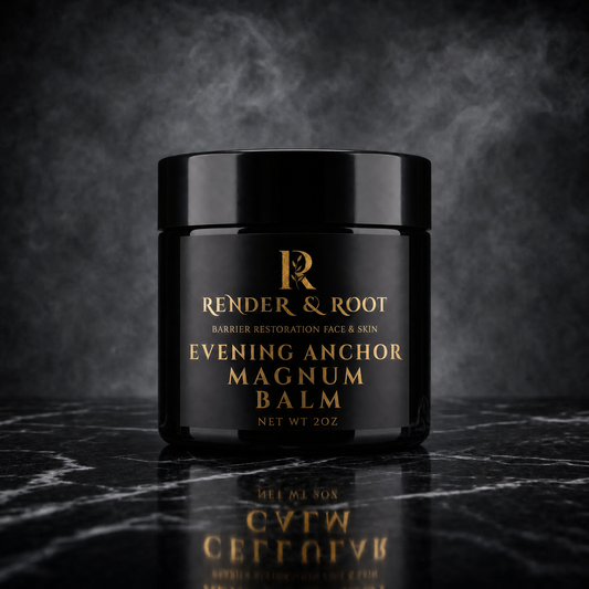 Evening Anchor | Transdermal Magnesium Botanical Balm — Juniper Berry, Sandalwood & Lavender Deep Recovery Infusion